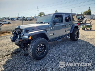 2019 JEEP WRANGLER UNLIMITED SPORT 1C4HJXDG2KW510740 - główne zdjęcie licytacji z USA - miniatura