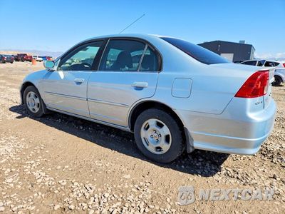 Drugie zdjęcie samochodu z przodu: 2005 HONDA CIVIC HYBRID VIN:JHMES966X5S006186 - miniatura