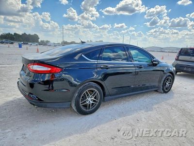 Trzecie zdjęcie samochodu z tyłu: 2014 FORD FUSION S VIN:3FA6P0G73ER110689 - miniatura