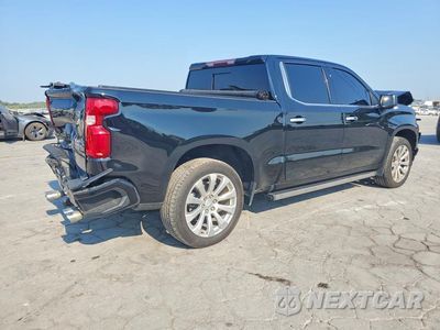 Trzecie zdjęcie samochodu z tyłu: 2019 CHEVROLET SILVERADO K1500 HIGH COUNTRY VIN:1GCUYHELXKZ361052 - miniatura