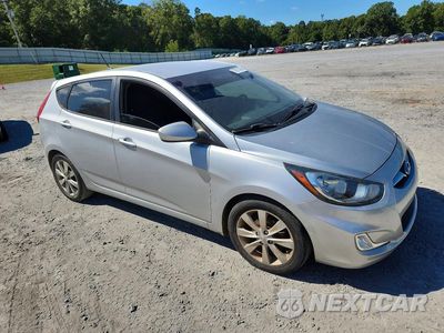 Czwarte zdjęcie samochodu z boku: 2012 HYUNDAI ACCENT GLS VIN:KMHCU5AE3CU005280 - miniatura