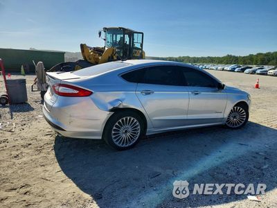 Trzecie zdjęcie samochodu z tyłu: 2014 FORD FUSION TITANIUM HEV VIN:3FA6P0RU8ER224335 - miniatura