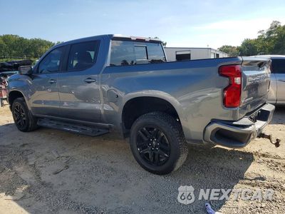 Drugie zdjęcie samochodu z przodu: 2019 CHEVROLET SILVERADO K1500 RST VIN:1GCUYEED8KZ233559 - miniatura