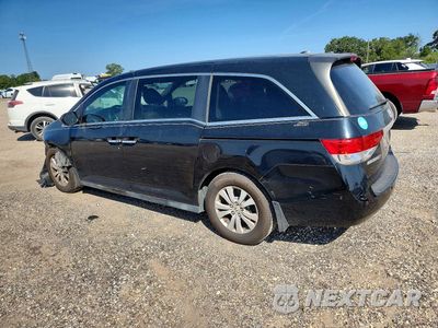 Drugie zdjęcie samochodu z przodu: 2014 HONDA ODYSSEY EXL VIN:5FNRL5H69EB032121 - miniatura
