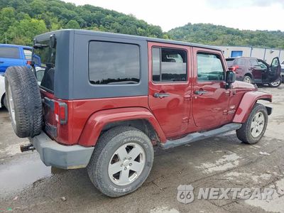Trzecie zdjęcie samochodu z tyłu: 2007 JEEP WRANGLER SAHARA VIN:1J4GA59157L106127 - miniatura