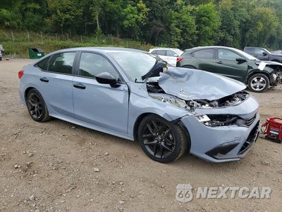 Czwarte zdjęcie samochodu z boku: 2024 HONDA CIVIC SPORT VIN:2HGFE2F57RH583901 - miniatura