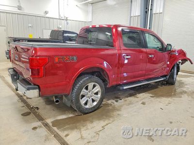 Trzecie zdjęcie samochodu z tyłu: 2019 FORD F150 SUPERCREW VIN:1FTEW1E43KKF16284 - miniatura