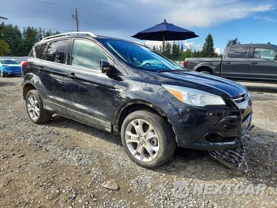 Czwarte zdjęcie samochodu z boku: 2014 FORD ESCAPE TITANIUM VIN:1FMCU0J90EUE40827 - miniatura
