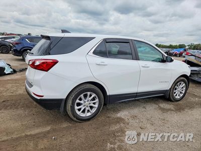 Trzecie zdjęcie samochodu z tyłu: 2021 CHEVROLET EQUINOX LT VIN:3GNAXKEV2MS103393 - miniatura