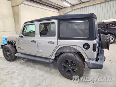 Drugie zdjęcie samochodu z przodu: 2021 JEEP WRANGLER UNLIMITED SPORT VIN:1C4HJXDG3MW615063 - miniatura