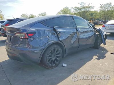Trzecie zdjęcie samochodu z tyłu: 2022 TESLA MODEL Y VIN:7SAYGDEE2NF481391 - miniatura