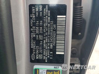 Zdjęcie 12 z 12 samochodu: 2024 HYUNDAI ELANTRA SEL VIN:KMHLS4DGXRU690153 - miniatura