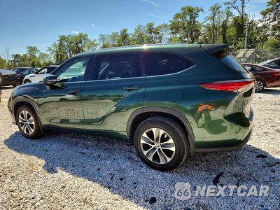 Drugie zdjęcie samochodu z przodu: 2023 TOYOTA HIGHLANDER XLE VIN:5TDKDRBH3PS505543 - miniatura