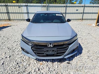 Piąte zdjęcie samochodu w środku: 2021 HONDA ACCORD SPORT VIN:1HGCV1F32MA055654 - miniatura