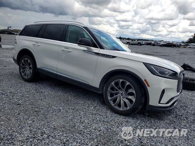 Czwarte zdjęcie samochodu z boku: 2025 LINCOLN AVIATOR RESERVE VIN:5LM5J7WC6SGL16387 - miniatura