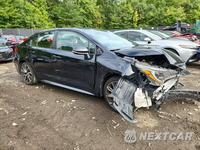 Czwarte zdjęcie samochodu z boku: 2020 TOYOTA COROLLA SE VIN:JTDS4RCE3LJ006477 - miniatura