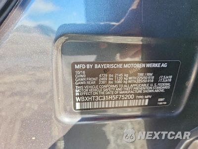 Zdjęcie 13 z 13 samochodu: 2017 BMW X1 XDRIVE28I VIN:WBXHT3C31H5F75200 - miniatura