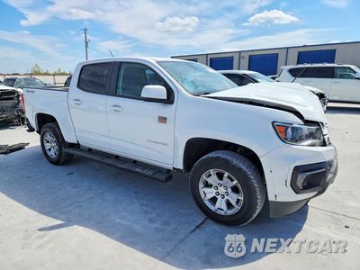 Czwarte zdjęcie samochodu z boku: 2022 CHEVROLET COLORADO LT VIN:1GCGTCEN9N1295452 - miniatura