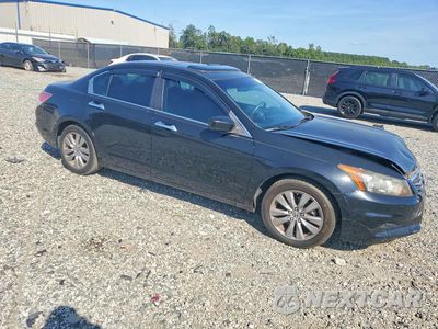 Czwarte zdjęcie samochodu z boku: 2012 HONDA ACCORD EXL VIN:1HGCP3F87CA035643 - miniatura