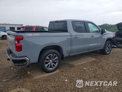 Trzecie zdjęcie samochodu z tyłu: 2024 CHEVROLET SILVERADO K1500 LT-L VIN:3GCPDKEK9RG180211 - miniatura