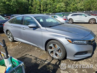 Czwarte zdjęcie samochodu z boku: 2019 HONDA ACCORD EXL VIN:1HGCV1F50KA036776 - miniatura