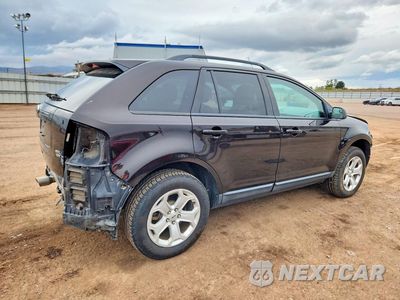 Trzecie zdjęcie samochodu z tyłu: 2013 FORD EDGE SEL VIN:2FMDK4JC5DBB27838 - miniatura