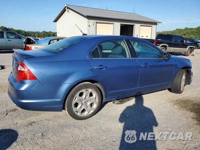 Trzecie zdjęcie samochodu z tyłu: 2010 FORD FUSION SE VIN:3FAHP0HG0AR248515 - miniatura