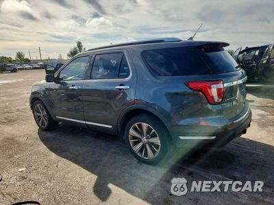 Drugie zdjęcie samochodu z przodu: 2019 FORD EXPLORER LIMITED VIN:1FM5K7F84KGB41522 - miniatura