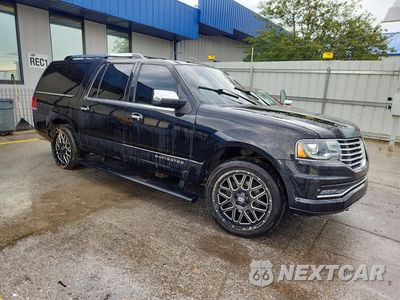 Czwarte zdjęcie samochodu z boku: 2017 LINCOLN NAVIGATOR L RESERVE VIN:5LMJJ3LT7HEL04183 - miniatura