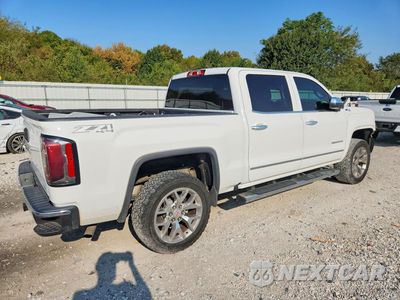 Trzecie zdjęcie samochodu z tyłu: 2017 GMC SIERRA K1500 SLT VIN:3GTU2NEC8HG143345 - miniatura