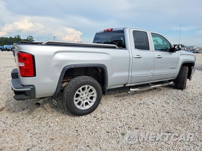 Trzecie zdjęcie samochodu z tyłu: 2017 GMC SIERRA K1500 SLE VIN:1GTV2MEC8HZ283636 - miniatura