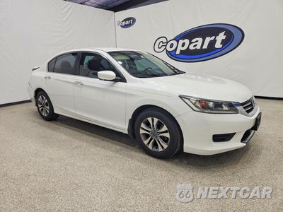 Czwarte zdjęcie samochodu z boku: 2014 HONDA ACCORD LX VIN:1HGCR2F32EA157290 - miniatura
