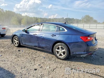 Drugie zdjęcie samochodu z przodu: 2017 CHEVROLET MALIBU LS VIN:1G1ZB5ST6HF226406 - miniatura