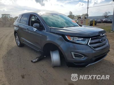 Czwarte zdjęcie samochodu z boku: 2018 FORD EDGE SEL VIN:2FMPK4J87JBC19599 - miniatura