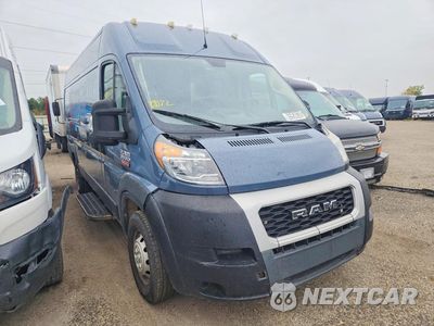 Czwarte zdjęcie samochodu z boku: 2021 RAM PROMASTER 3500 3500 HIGH VIN:3C6MRVJG9ME544419 - miniatura