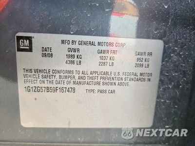 Zdjęcie 12 z 12 samochodu: 2009 CHEVROLET MALIBU LS VIN:1G1ZG57B59F167478 - miniatura