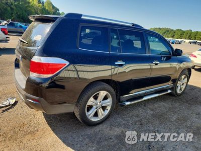 Trzecie zdjęcie samochodu z tyłu: 2013 TOYOTA HIGHLANDER LIMITED VIN:5TDYK3EH5DS105469 - miniatura