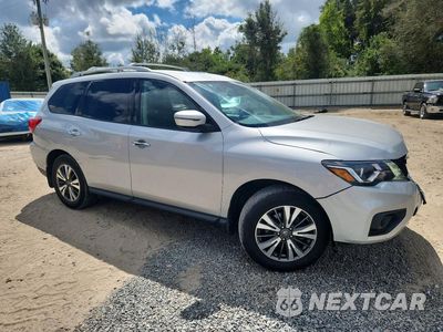 Czwarte zdjęcie samochodu z boku: 2017 NISSAN PATHFINDER SV VIN:5N1DR2MN6HC629079 - miniatura