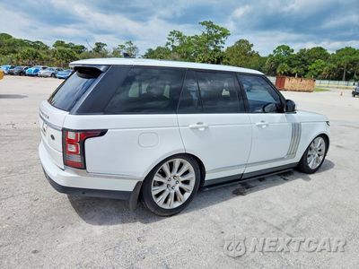 Trzecie zdjęcie samochodu z tyłu: 2016 LAND ROVER RANGE ROVER SUPERCHARGED VIN:SALGS2EFXGA263515 - miniatura