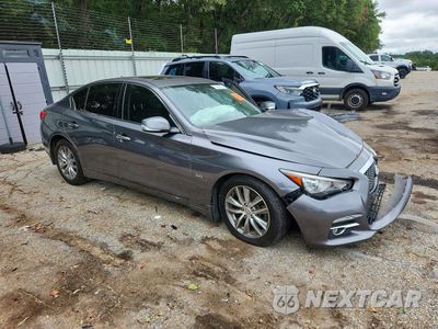 Czwarte zdjęcie samochodu z boku: 2016 INFINITI Q50 3.0T PREMIUM VIN:JN1EV7AP4GM304336 - miniatura