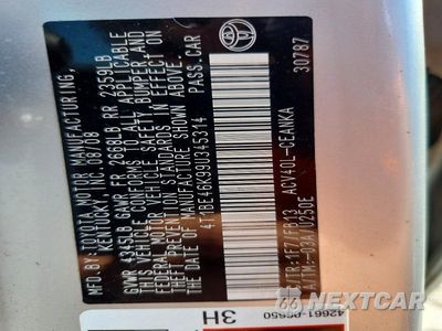Zdjęcie 13 z 13 samochodu: 2009 TOYOTA CAMRY LE VIN:4T1BE46K99U345314 - miniatura