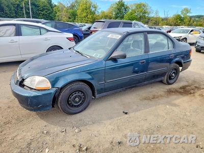 1996 HONDA CIVIC DX 1HGEJ662XTL027189 - główne zdjęcie licytacji z USA - miniatura
