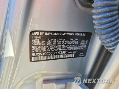 Zdjęcie 13 z 13 samochodu: 2016 BMW X3 XDRIVE28I VIN:5UXWX9C50G0D78896 - miniatura