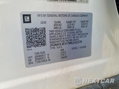 Zdjęcie 13 z 13 samochodu: 2021 CHEV EQUINOX LT VIN:2GNAXJEV7M6141579 - miniatura