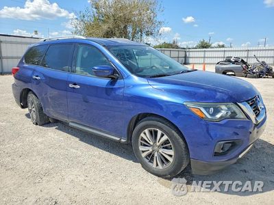 Czwarte zdjęcie samochodu z boku: 2019 NISSAN PATHFINDER SV VIN:5N1DR2MN6KC592610 - miniatura