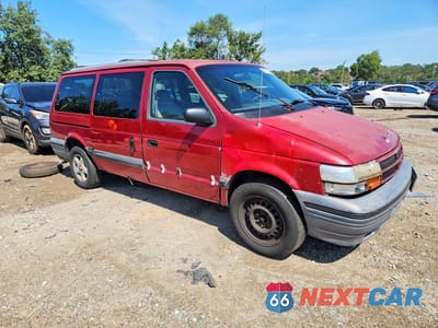 Czwarte zdjęcie samochodu z boku: 1994 DODGE GRAND CARAVAN SE VIN:1B4GH44R3RX224968 - miniatura