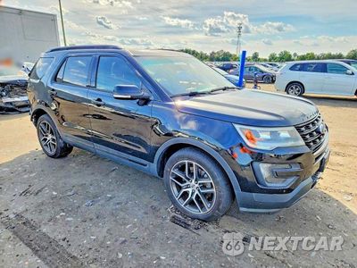 Czwarte zdjęcie samochodu z boku: 2016 FORD EXPLORER SPORT VIN:1FM5K8GT8GGA03174 - miniatura