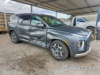 Czwarte zdjęcie samochodu z boku: 2022 HYUNDAI PALISADE CALLIGRAPHY VIN:KM8R74HE1NU487571 - miniatura