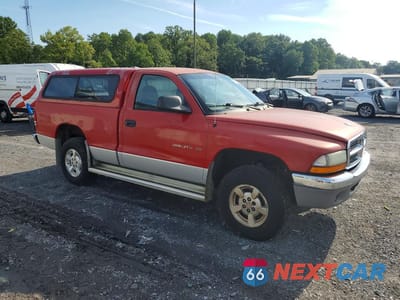 Czwarte zdjęcie samochodu z boku: 2001 DODGE DAKOTA VIN:1B7GG26XX1S329885 - miniatura
