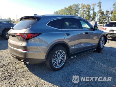 Trzecie zdjęcie samochodu z tyłu: 2022 ACURA MDX ADVANCE VIN:5J8YE1H83NL044148 - miniatura